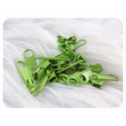 Reißverschluss Mix & Match Schieber 3mm - Shiny Lime